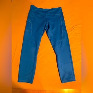 Ziya royal blue leggings; size on tag 14-16